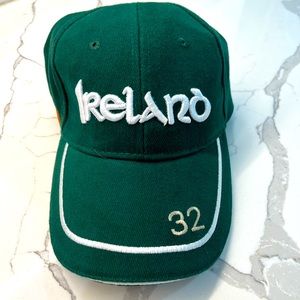 Men's Ireland adjustable baseball cap. Like new condition.